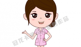 护士漫画图片,温馨瞬间，传递护理温情